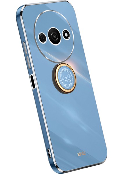Xiaomi Poco C61 4g Galvanik Halka Tutucu Kickstand Yumuşak Tpu Kapak (Yurt Dışından)