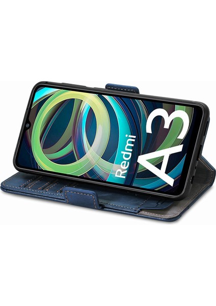 Xiaomi Poco C61 4g Pu Deri Koruyucu Cüzdan Telefon Kapağı (Yurt Dışından) modelleri