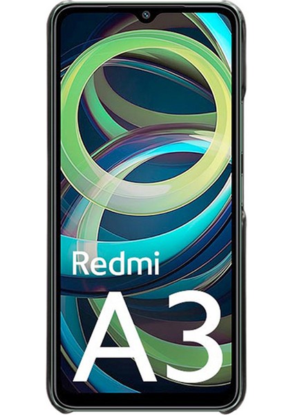 Xiaomi Poco C61 4g Kart Yuvaları Pu Deri Kaplamalı Pc Sert Telefon Kapağı (Yurt Dışından)