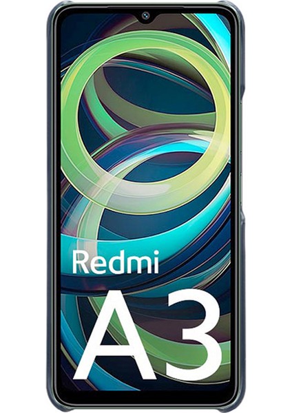 Xiaomi Poco C61 4g Kart Yuvaları Pu Deri Kaplamalı Pc Sert Telefon Kapağı (Yurt Dışından)