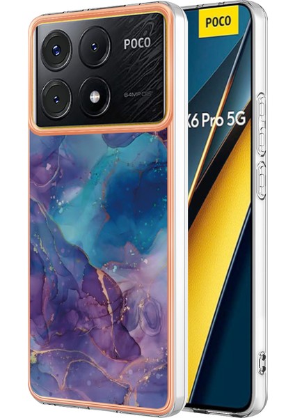 Xiaomi Poco X6 Pro 5g Tpu Kılıf Galvanik Kenar Telefon Kapağı (Yurt Dışından)