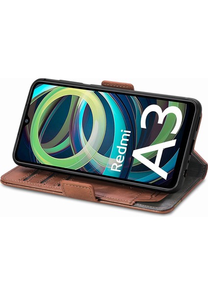 Xiaomi Poco C61 4g Pu Deri Koruyucu Cüzdan Telefon Kapağı (Yurt Dışından) modelleri