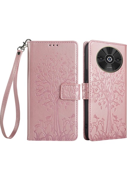 Xiaomi Poco C61 4g Deri Cüzdan Telefon Kılıfı (Yurt Dışından)