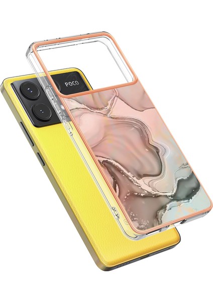 Xiaomi Poco X6 Pro 5g Tpu Kılıf Galvanik Kenar Telefon Kapağı (Yurt Dışından) modelleri