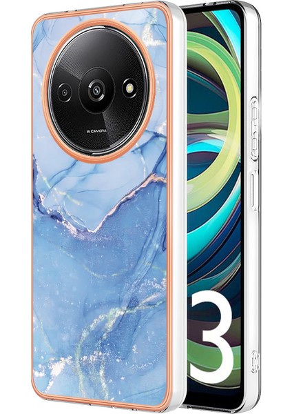 Xiaomi Poco C61 4g Elektrokaplama Tpu Telefon Kapağı (Yurt Dışından)