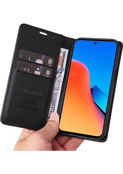Xiaomi Redmi 12 4g / 5g / Poco M6 Pro 5g Deri Cüzdan Telefon Kılıfı (Yurt Dışından) indirimleri