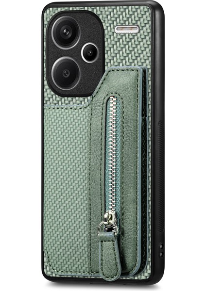 Xiaomi Redmi Note 13 Pro Plus 5g Karbon Fiber Deri Kaplamalı Pc+Tpu Telefon Kapağı (Yurt Dışından)