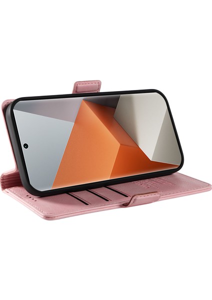 Xiaomi Redmi Note 13 Pro Plus 5g Cüzdan Manyetik Toka Deri Telefon Kapağı (Yurt Dışından)