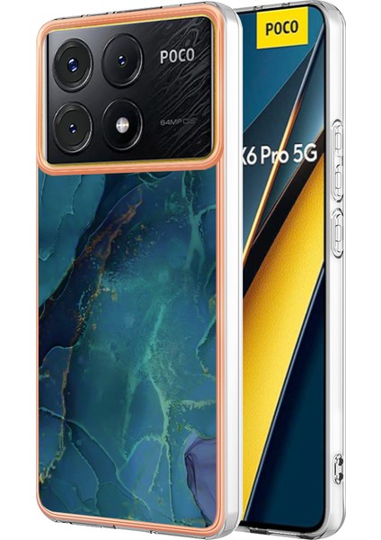 Xiaomi Poco X6 Pro 5g Tpu Kılıf Galvanik Kenar Telefon Kapağı (Yurt Dışından)