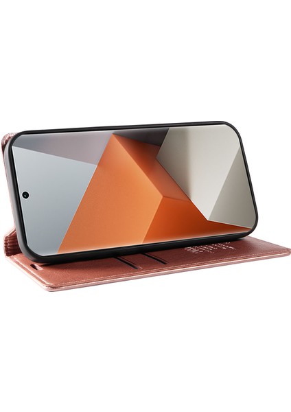 Xiaomi Redmi Note 13 Pro Plus 5g Manyetik Kapanış Deri Telefon Kapağı (Yurt Dışından)