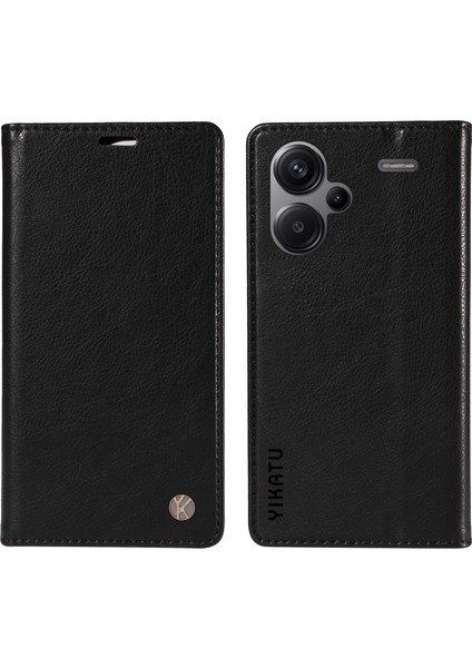 Xiaomi Redmi Note 13 Pro Plus 5g Manyetik Kapanış Deri Telefon Kapağı (Yurt Dışından)