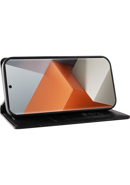 Xiaomi Redmi Note 13 Pro Plus 5g Manyetik Kapanış Deri Telefon Kapağı (Yurt Dışından)