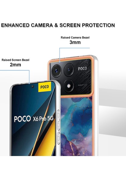 Xiaomi Poco X6 Pro 5g Tpu Kılıf Galvanik Kenar Telefon Kapağı (Yurt Dışından) fırsatları