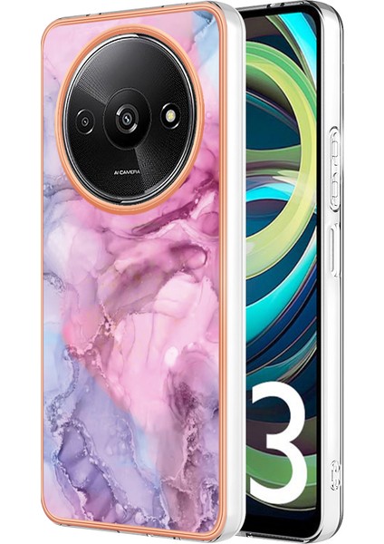 Xiaomi Poco C61 4g Elektrokaplama Tpu Telefon Kapağı (Yurt Dışından)