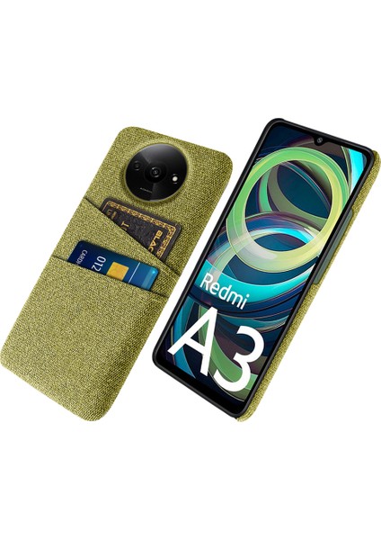 Xiaomi Poco C61 4g Kaymaz Doku Kumaş + Pc Telefon Kapağı (Yurt Dışından)