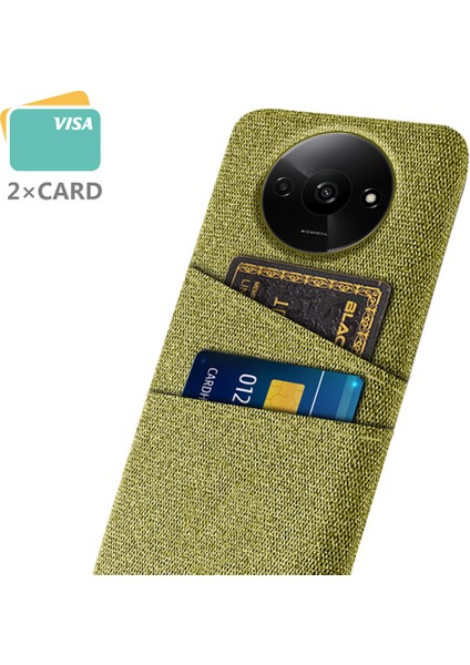 Xiaomi Poco C61 4g Kaymaz Doku Kumaş + Pc Telefon Kapağı (Yurt Dışından)