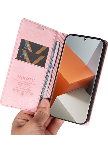 Xiaomi Redmi Note 13 Pro Plus 5g Manyetik Kapanış Deri Telefon Kapağı (Yurt Dışından) indirimleri