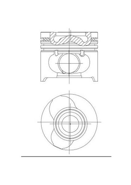 Motor Piston Segman Clıo-Kng 1.5 Dcı K9K 77.00 1.00 26PİM