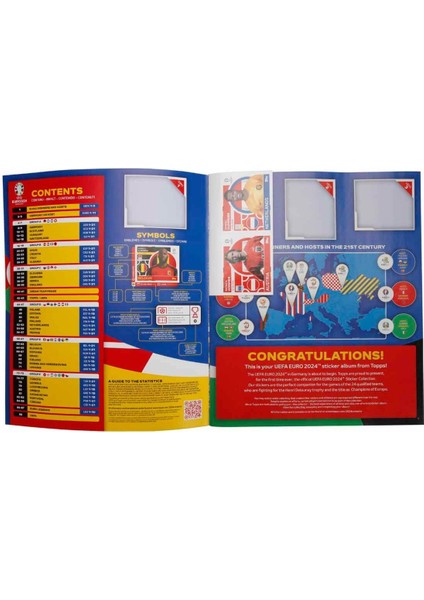 Almanya Euro 2024 Avrupa Şampiyonası Match Attax - Resmi Futbolcu Sticker Dergisi + 6 Adet Sticker modelleri
