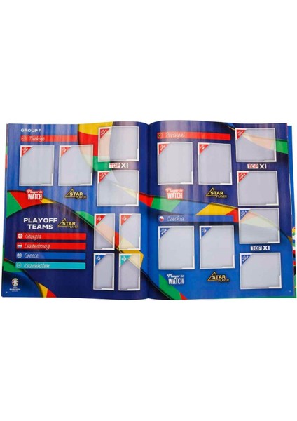 Almanya Euro 2024 Avrupa Şampiyonası Match Attax - Resmi Futbolcu Sticker Dergisi + 6 Adet Sticker indirimleri