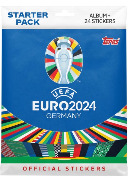 Almanya Euro 2024 Avrupa Şampiyonası Match Attax - Resmi Futbolcu Sticker Dergisi + 24 Adet Sticker fiyatları