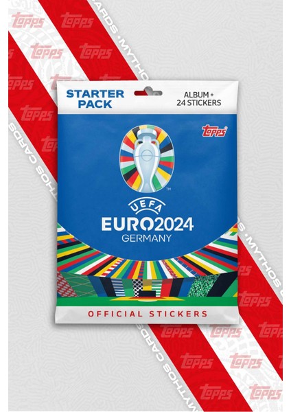 Almanya Euro 2024 Avrupa Şampiyonası Match Attax - Resmi Futbolcu Sticker Dergisi + 24 Adet Sticker fırsatları
