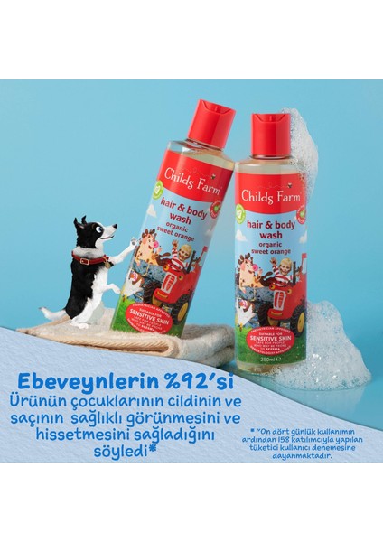 Tatlı Portakal Özlü Çocuk Saç ve Vücut Şampuanı 500ML