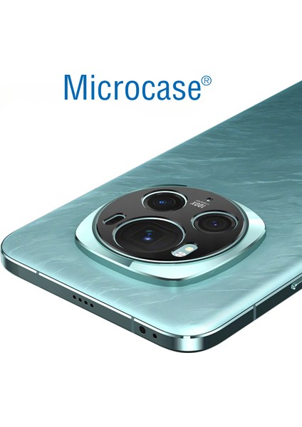 Honor Magic 6 Pro Uyumlu Kamera Lens Koruma Halkası - Kapalı Tasarım -Siyah AL3401 modelleri