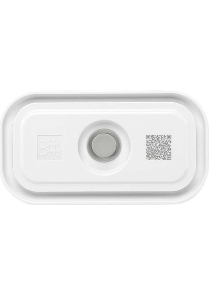 Fresh & Save Vakumlu Saklama Kabı S 0,40 L Yarı Şeffaf-Gri
