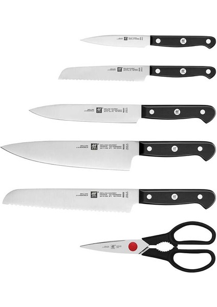 Gourmet Self Sharpening Blok Bıçak Seti 7 Parça