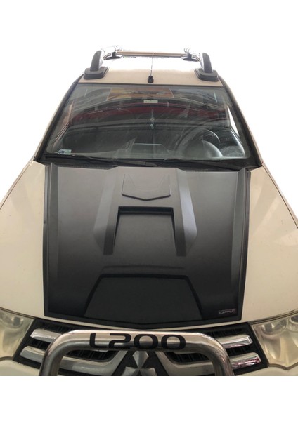 Mitsubishi L200 2007-2014 Arası Ön Kaput Üstü Scoop Geniş Model