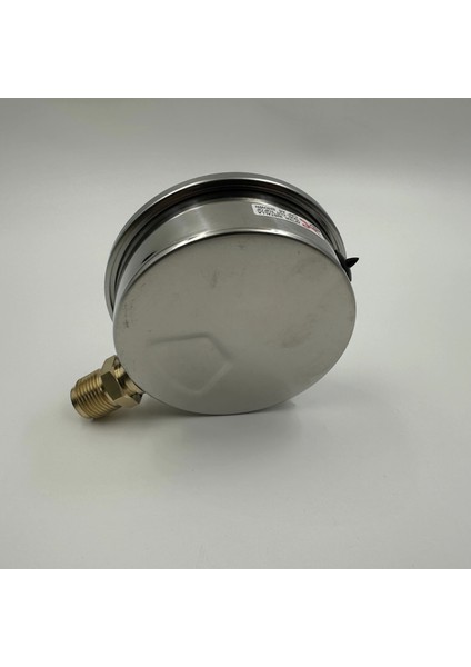 Ø 100 - 0 - 2.5 Bar 1/2 Gliserinli Alttan Çıkışlı Manometre