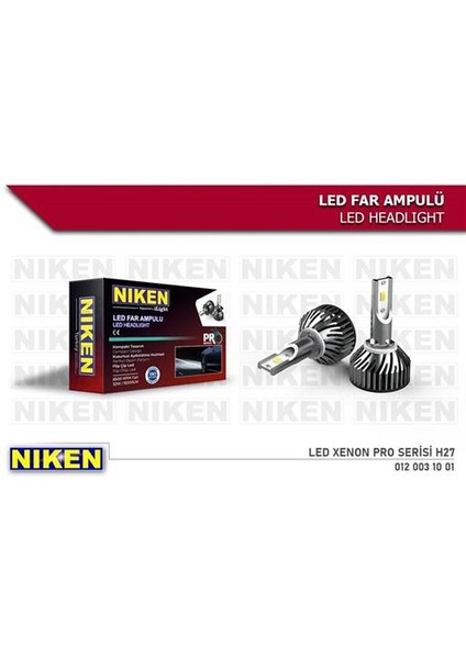 Ampül LED Xenon Pro Serısı H27