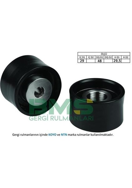 Eksantrik Gergi Rulmanı Küçük Escort V-Vı-Vıı 92-00 - Fıesta Iıı 92-95 -Mondeo 1.6i 16V-1.8İ