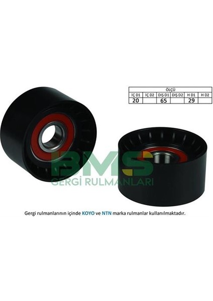 V Kayış Gergi Rulmanı Mıtsubıshı Canter