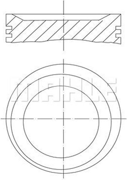 Pıston Segman 0.50MM 85.50MM Bmw M43 B 19 3.18I 118 Ps E36 E46 Z3