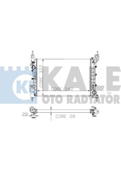 Radyatör Lınea 1.4 Mpı 1 Sıra Al Pl Sistem