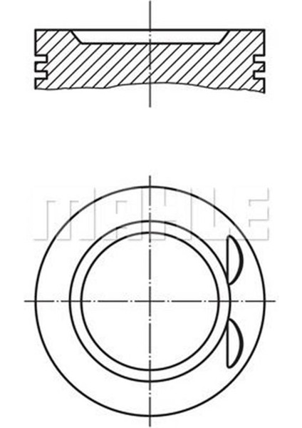 Motor Piston Segman Lgn-Mgn-Clıo Iı 1.6 16V K4M 700-710-720 . 80.00 Çap 0.50