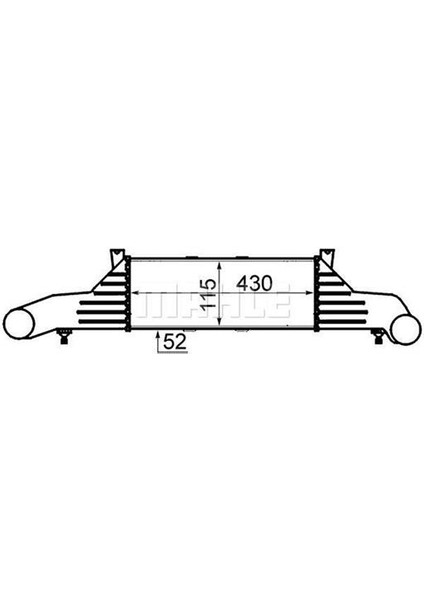 Turbosarj Radyatoru Mercedes W202 S202 C208 A208