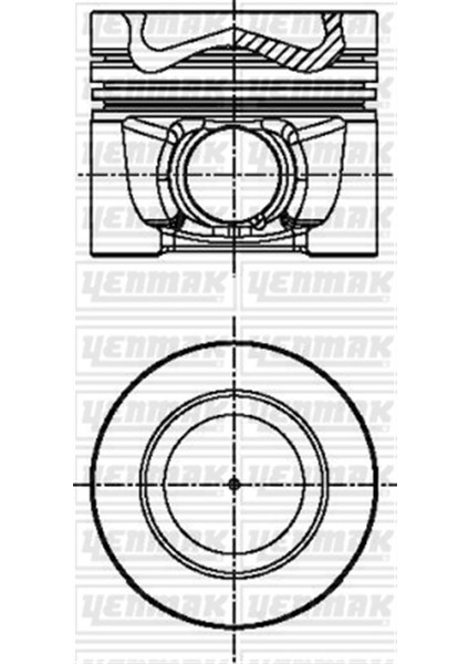 Motor Piston Segman Std Golf-A3-Tt-Superb-2.0 Tdı 16V