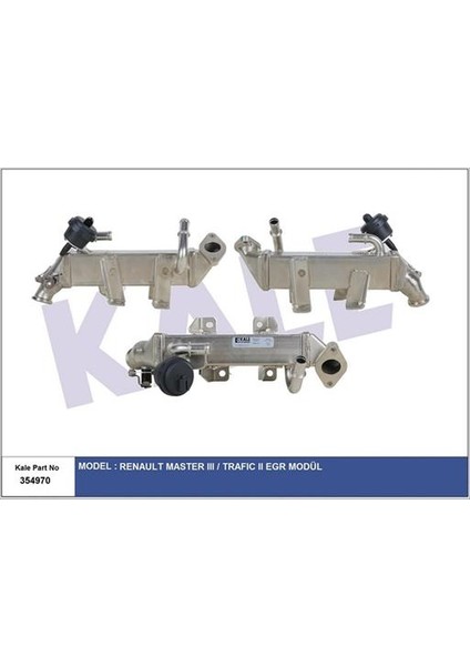 Kale Egr Soğutucusu Master Iıı 2.3dcı-Lgn Iıı-Trafıc Iı 2.3 Dcı 2010