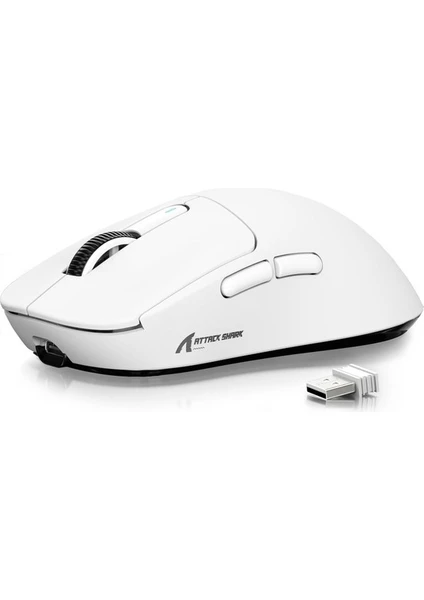 Attack Shark X3 Superlıght Kablosuz Oyuncu Mouse PAW3395 (Yurt Dışından)