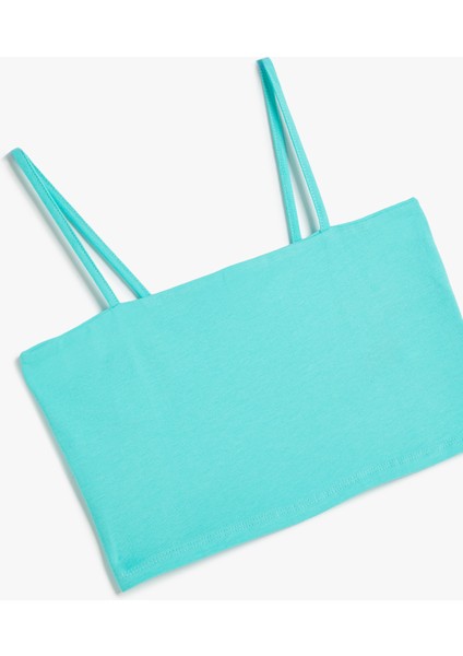 Basic Crop Atlet Ince Askılı Pamuklu modelleri