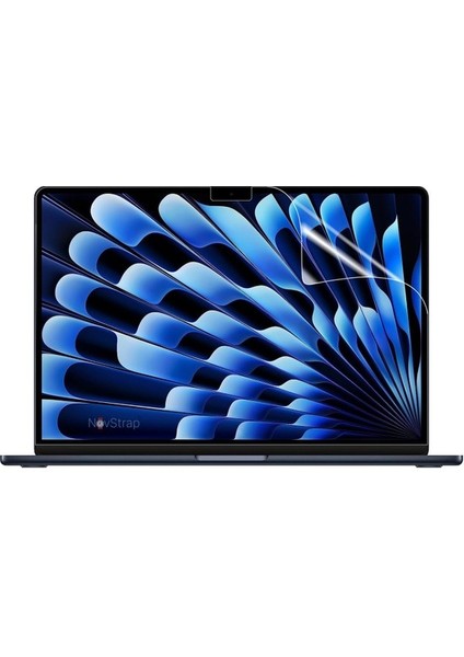 Apple Macbook Air 15 Inç 2023 A2941 M2 Çip ile Uyumlu Ekran Koruyucu Parlak Nano Film (Yurt Dışından)