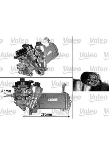 Egr Soğutucusu Valfi Vw Amarok 2.0 Tdi-Bitddı 10 Audı Q5 2.0 Tdi 09