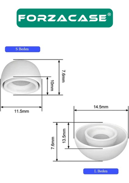 Airpod Pro Şeffaf Anahtar Askılıklı Kılıfı + 2 Çift Yedek Kulaklık Ucu S/l Gürültü Engellemeli Tıkaç - FC567 modelleri