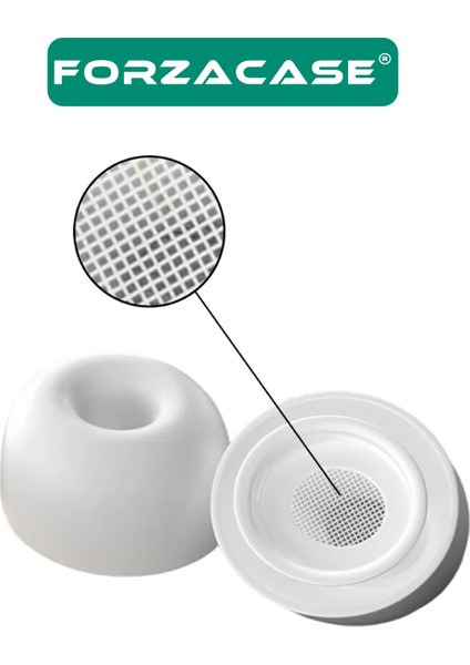 Airpod Pro Şeffaf Anahtar Askılıklı Kılıfı + 2 Çift Yedek Kulaklık Ucu S/l Gürültü Engellemeli Tıkaç - FC567 indirimleri