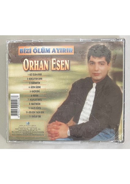 Orhan Esen Bizi Ölüm Ayırır CD (Jelatininde Sıfır Orjnal Dönem Baskı Cd)