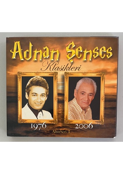 Adnan Şenses Klasikleri 1976-2006 Çift CD (Orjnal Dönem Baskı Cd)