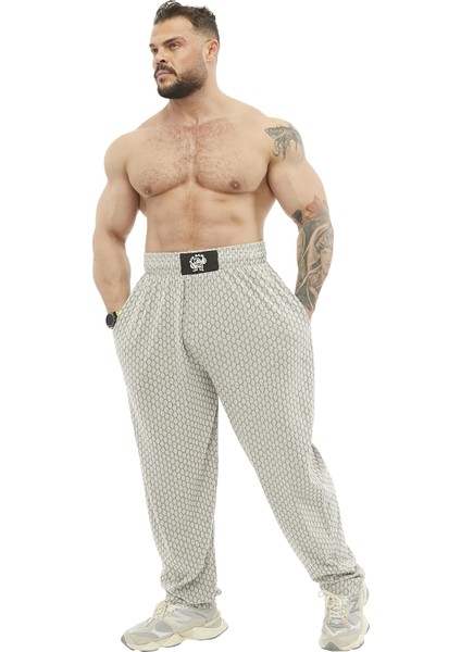 Zırh Desenli Natural Şalvar Body Pantolon 1038 modelleri